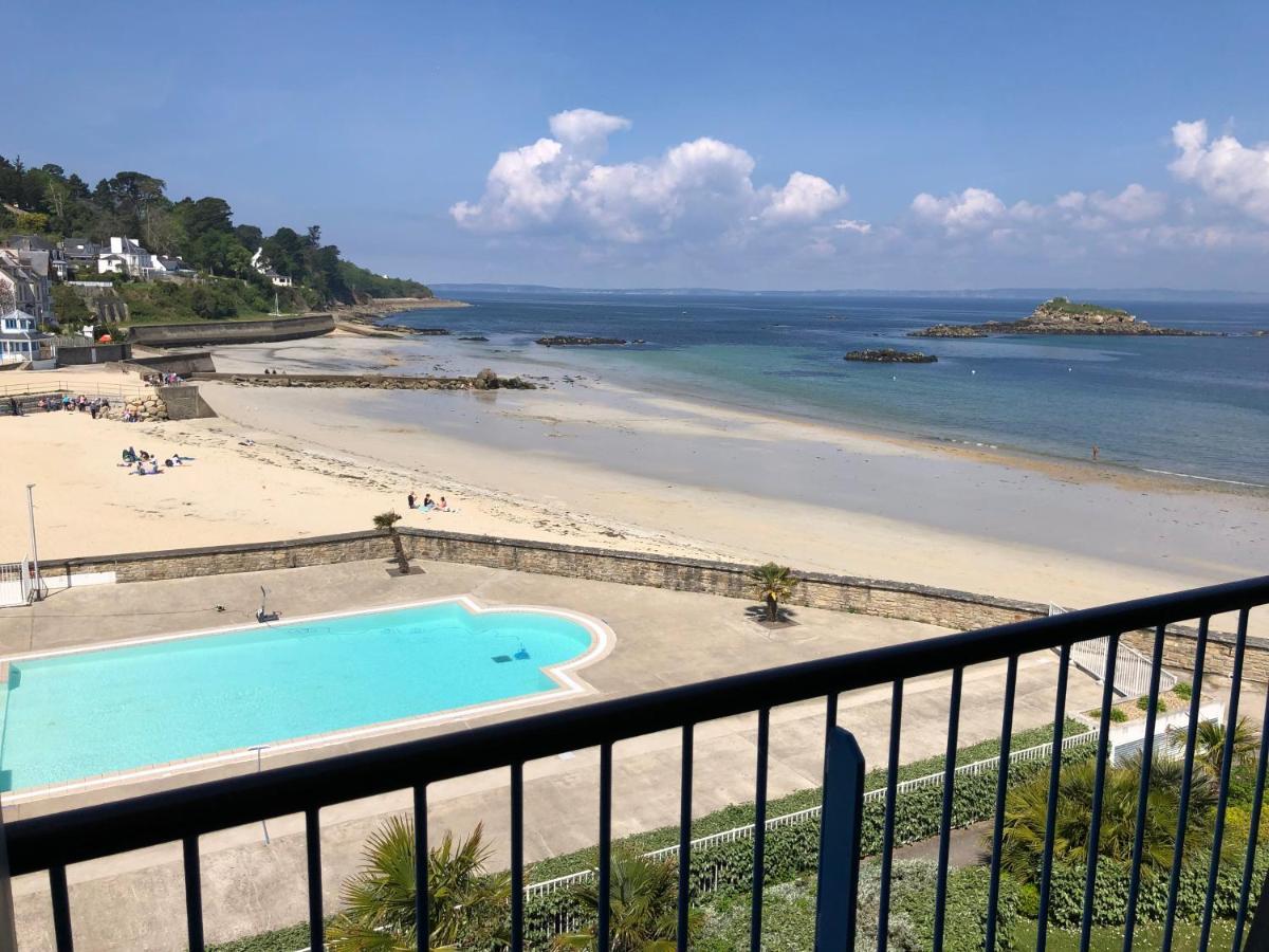 Tres Bel Appartement Vue Mer Avec Piscine Douarnenez Kültér fotó