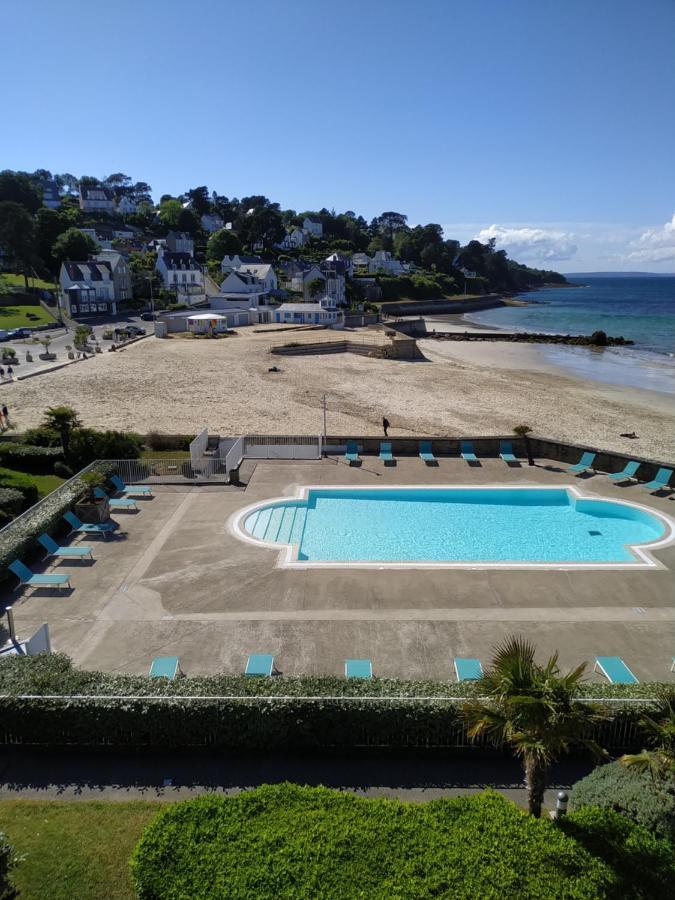Tres Bel Appartement Vue Mer Avec Piscine Douarnenez Kültér fotó