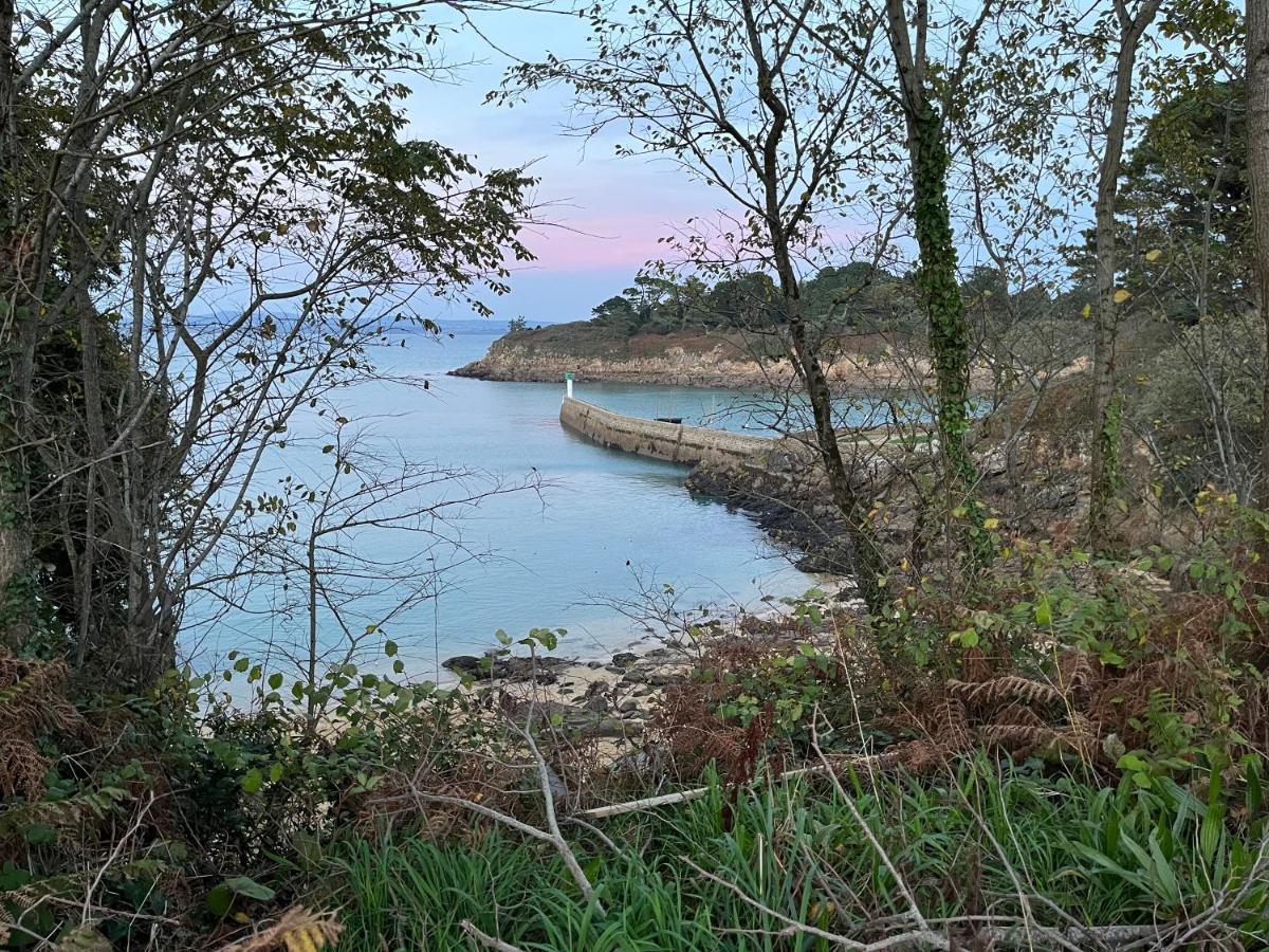 Tres Bel Appartement Vue Mer Avec Piscine Douarnenez Kültér fotó