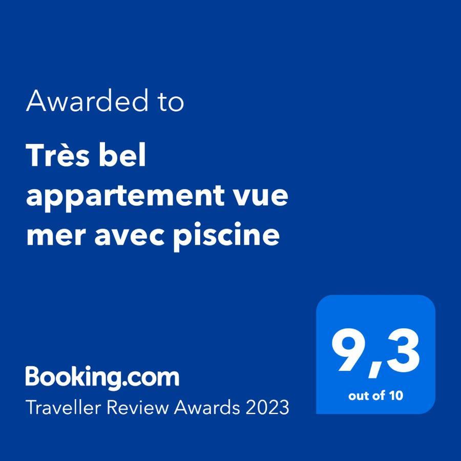 Tres Bel Appartement Vue Mer Avec Piscine Douarnenez Kültér fotó